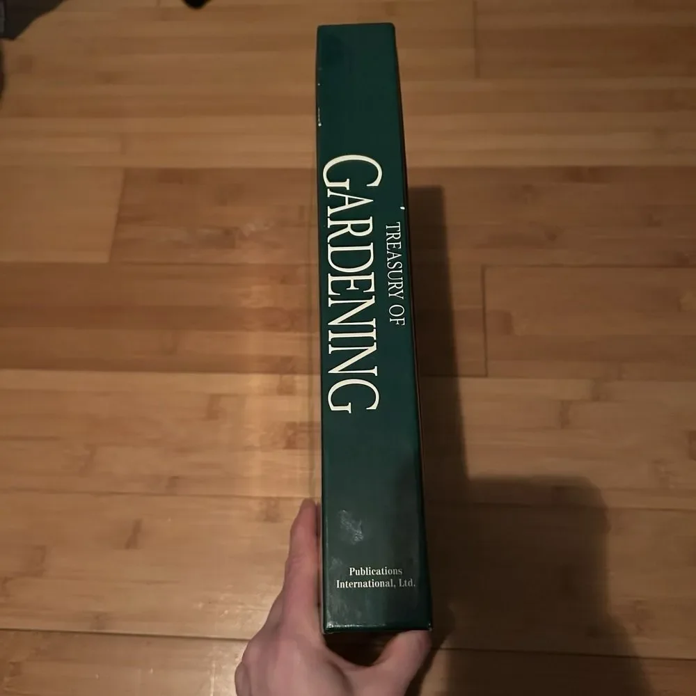 Treasury of Gardening: Various Authors 1994 Large Hardcover Garden Cottagecore